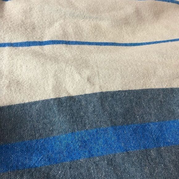 Oakley Blue Striped Bermuda Shorts Slim Fit Size 32 Travel Vacation Beach - Picture 6 of 7